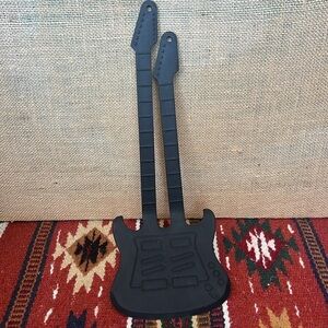 Gamago flipper Black Guitar Shaped Kitchen Spatula Silicone double necked